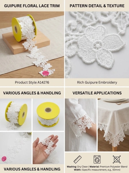 The country-style right-angle pom-pom lace tassel accessory for decoration is a textile leather accessory with a soft and detailed lace pom-pom design The country-style right-angle pom-pom lace tassel accessory for decoration is a textile leather accessory with a soft and detailed lace pom-pom design